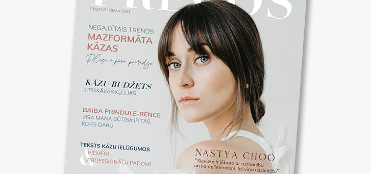 Iznācis kāzu žurnāla PRECOS rudens/ziemas numurs