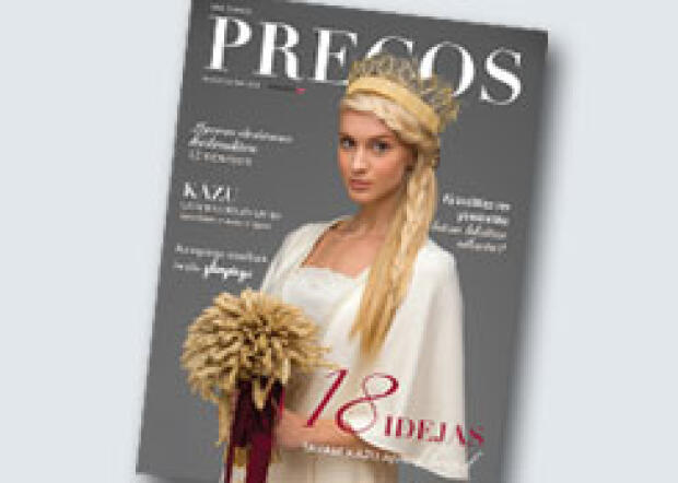 Iznācis kāzu žurnāla PRECOS jaunais numurs