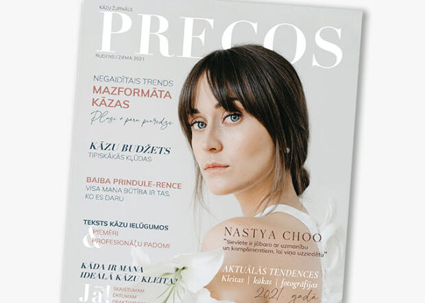 Iznācis kāzu žurnāla PRECOS rudens/ziemas numurs