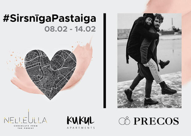Sirsnīga pastaiga mīlestības nedēļā #sirsnīgapastaiga 2022