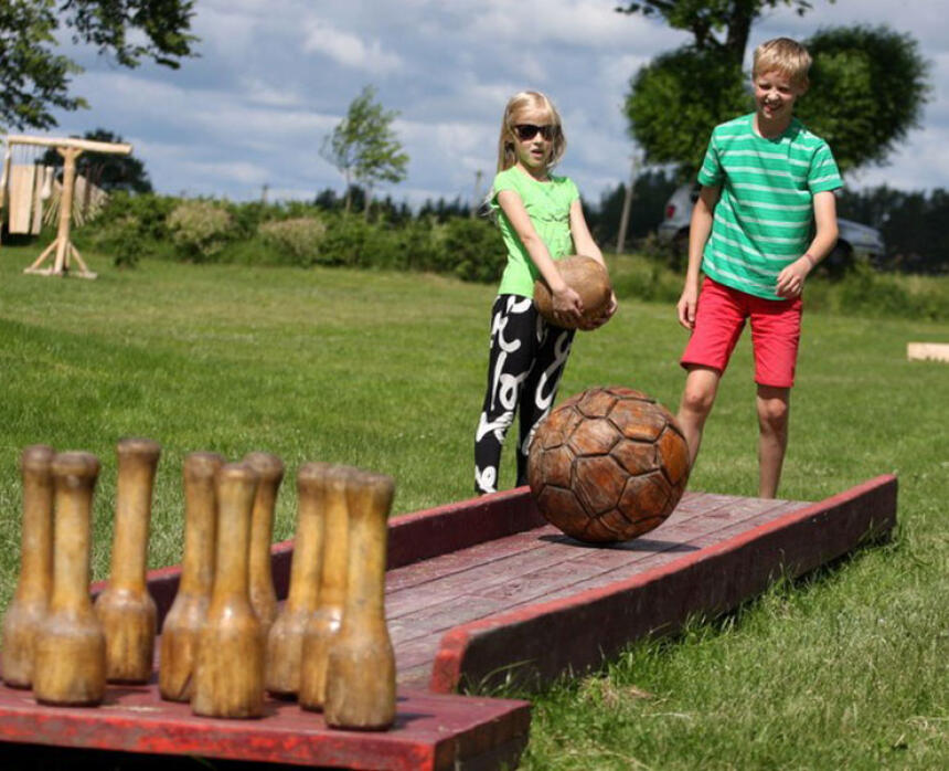 Beverīnas koka skulptūru labirinti un parks