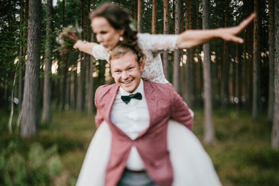 Kāzu stāsts: Anna un Andris