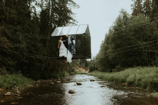 Kāzu stāsts: Kintija un Harijs