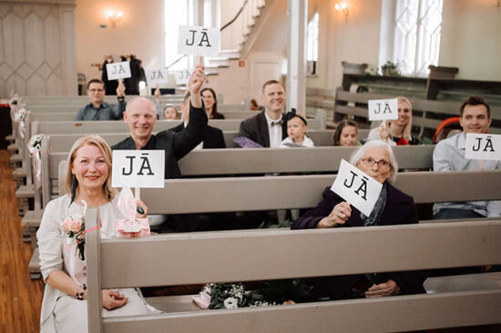 Kāzu stāsts: Līga un Mārtiņš