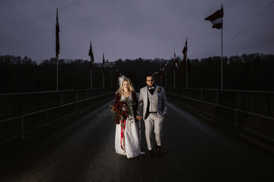 Kāzu stāsts: Gita un Kaspars