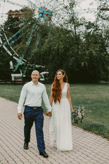 Kāzu stāsts: Džeina un Rolands