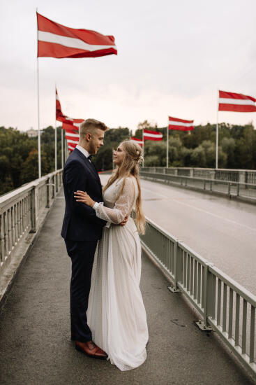 Kāzu stāsts: Elīna un Sandis